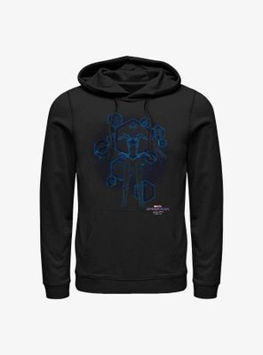 Marvel Spider-Man: No Way Home Blue Print Ready Hoodie