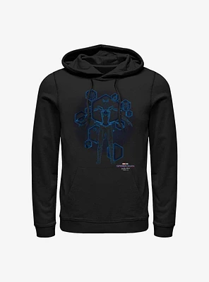Marvel Spider-Man: No Way Home Blue Print Ready Hoodie