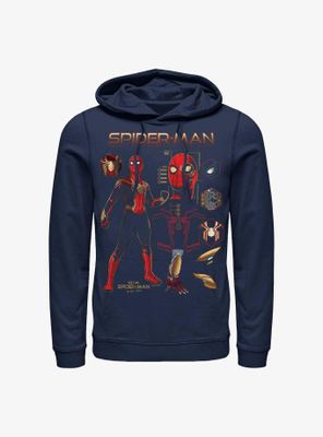 Marvel Spider-Man: No Way Home Spidey Stuff Hoodie