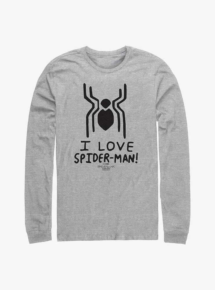 Marvel Spider-Man: No Way Home Spider Love Long-Sleeve T-Shirt