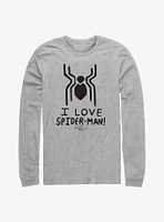Marvel Spider-Man: No Way Home Spider Love Long-Sleeve T-Shirt