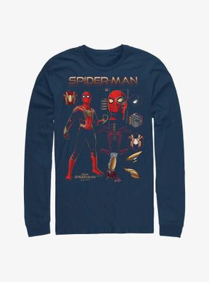 Marvel Spider-Man: No Way Home Spidey Stuff Long-Sleeve T-Shirt