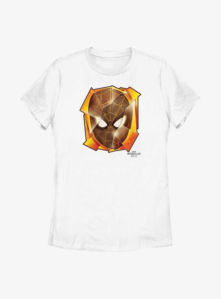 Marvel Spider-Man: No Way Home Mask Pieces Womens T-Shirt