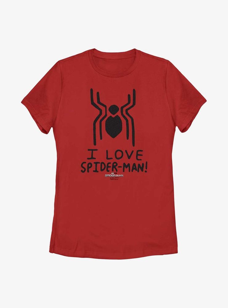 Marvel Spider-Man: No Way Home Spider Love Womens T-Shirt