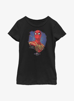 Marvel Spider-Man: No Way Home Web Of A Hero Youth Girls T-Shirt