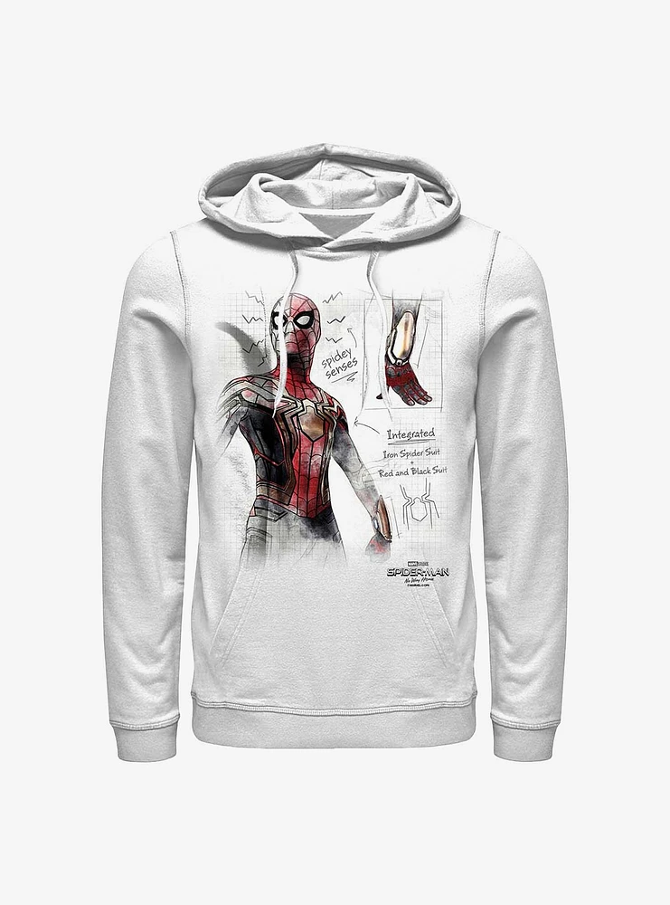 Marvel Spider-Man: No Way Home Paper Spidey Hoodie
