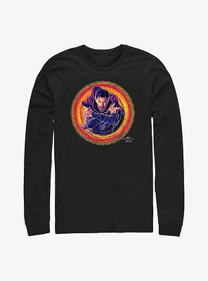 Marvel Spider-Man: No Way Home Strange Portrait Long-Sleeve T-Shirt