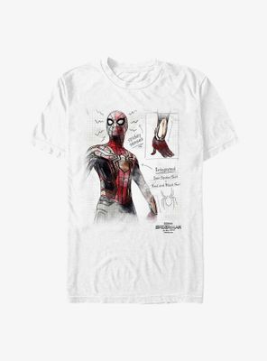 Marvel Spider-Man: No Way Home Paper Spidey T-Shirt