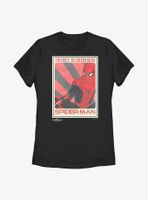 Marvel Spider-Man: No Way Home The Friendly Spider Womens T-Shirt