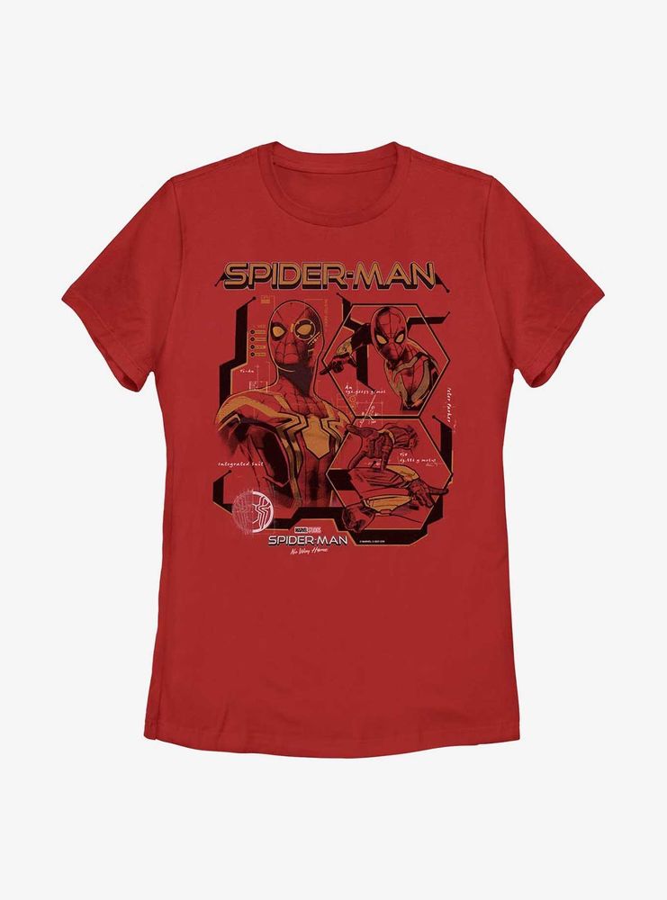 Marvel Spider-Man: No Way Home Tony's Gift Womens T-Shirt