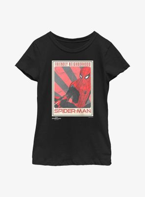 Marvel Spider-Man: No Way Home The Friendly Spider Youth Girls T-Shirt