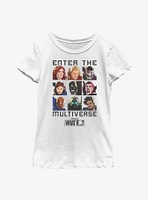 Marvel What If...? Enter The Multiverse Youth Girls T-Shirt