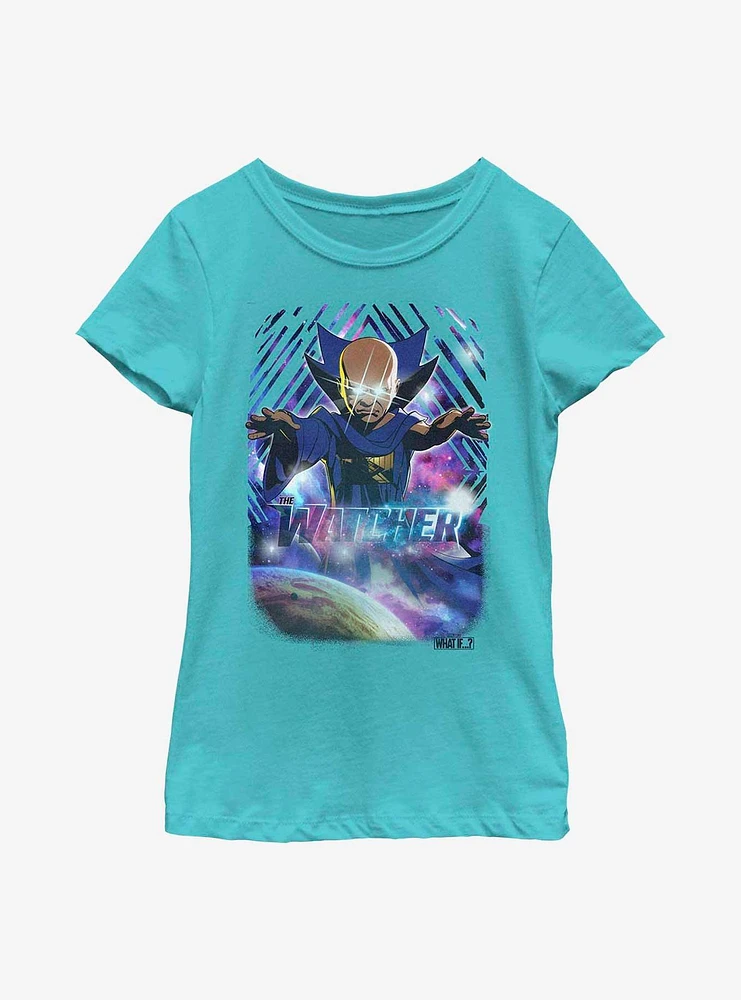 Marvel What If...? Watcher Never Sleeps Youth Girls T-Shirt