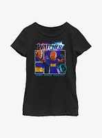 Marvel What If...? Watcher Panel Youth Girls T-Shirt