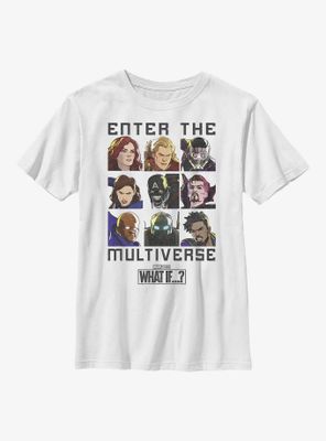Marvel What If...? Enter The Multiverse Youth T-Shirt