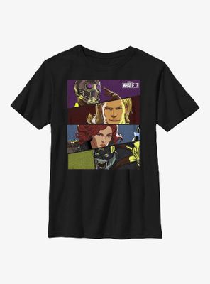 Marvel What If...? Hero Boxes Youth T-Shirt