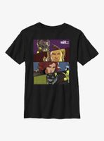 Marvel What If...? Hero Boxes Youth T-Shirt