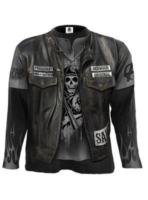 Sons Of Anarchy Jax Vest Long-Sleeve T-Shirt