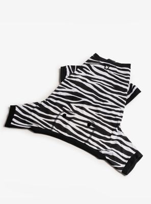 Basic Dog Pajama Zebra
