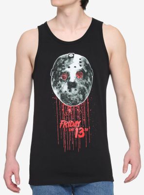 Friday The 13th Bloody Mask Tank Top