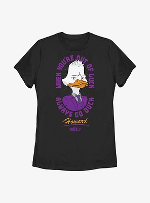 Marvel What If...? Howard The Duck Womens T-Shirt