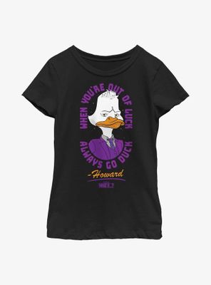 Marvel What If...? Howard The Duck Youth Girls T-Shirt