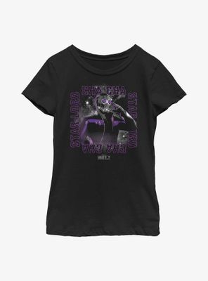 Marvel What If...? T’Challa Star-Lord Youth Girls T-Shirt
