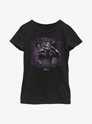 Marvel What If...? T’Challa Star-Lord Youth Girls T-Shirt
