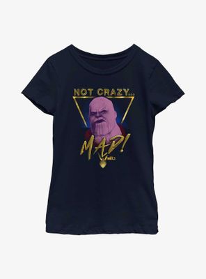 Marvel What If...? Thanos Not Crazy Youth Girls T-Shirt