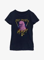 Marvel What If...? Thanos Not Crazy Youth Girls T-Shirt
