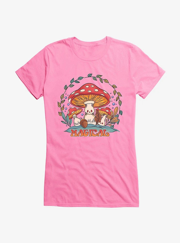 Magical Mushrooms Girls T-Shirt