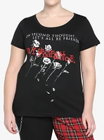 My Chemical Romance Be Friends Roses Girls T-Shirt Plus