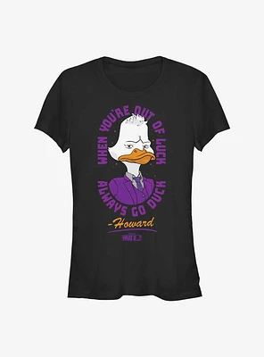 Marvel What If...? Howard The Duck Always Go Girls T-Shirt