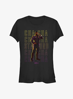 Marvel What If?... Cha-Cha T'Challa Was Star-Lord Girls T-Shirt