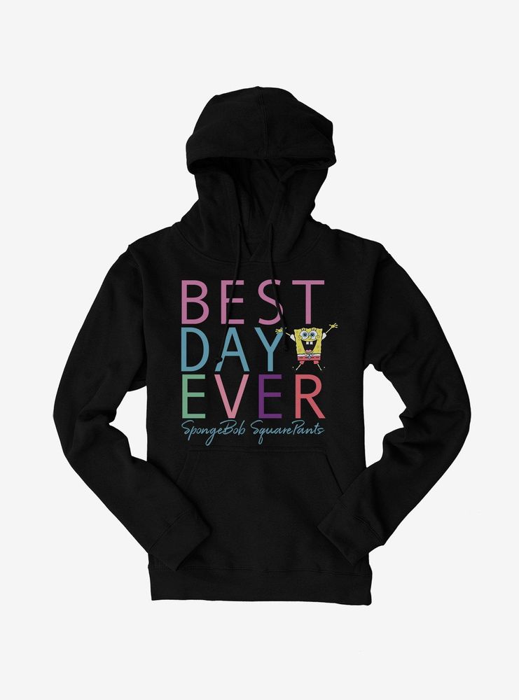 SpongeBob SquarePants Best Day Ever Rainbow Hoodie