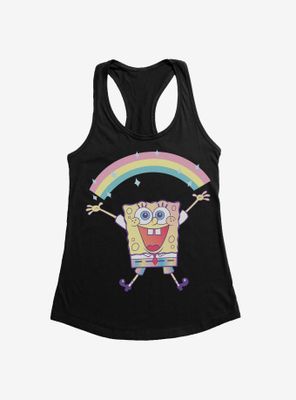 SpongeBob SquarePants Rainbow Sparkle Womens Tank Top