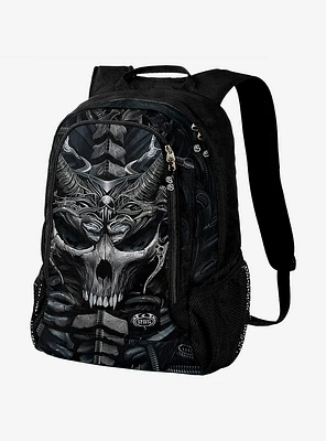 Skull Armor Laptop Backpack