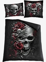 Skulls N' Roses Double Duvet Reversible Bedding Set