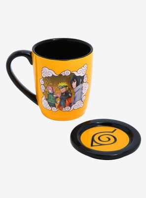 Naruto Shippuden Team 7 Group Portrait Mug with Lid