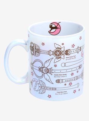 Sailor Moon Wands & Magical Items Mug