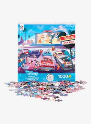 Disney Characters Drive-In 1000-Piece Puzzle