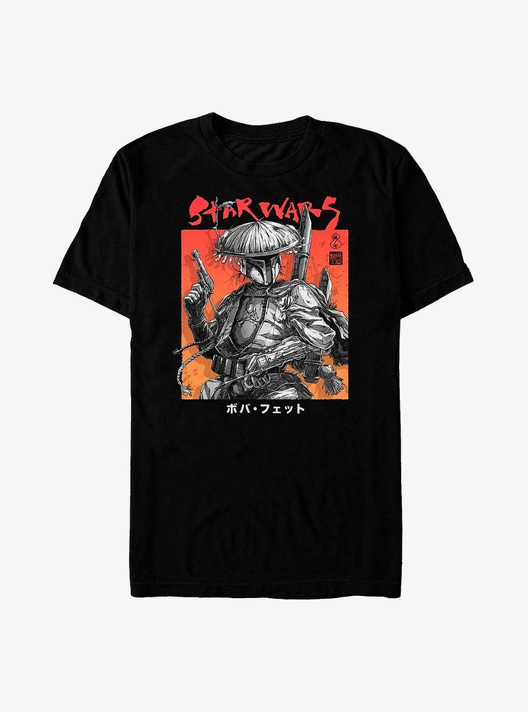 Star Wars: Visions Boba Fett Wanderer T-Shirt