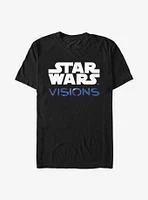 Star Wars: Visions Stacked Logo T-Shirt