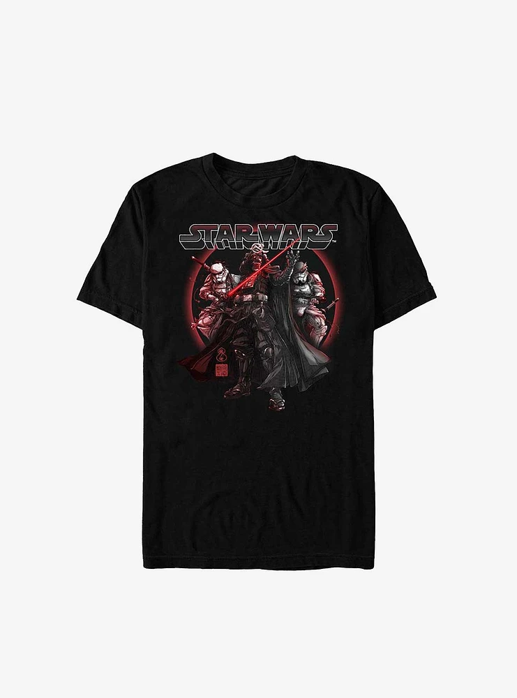 Star Wars: Visions Darth Vader & Stormtroopers T-Shirt