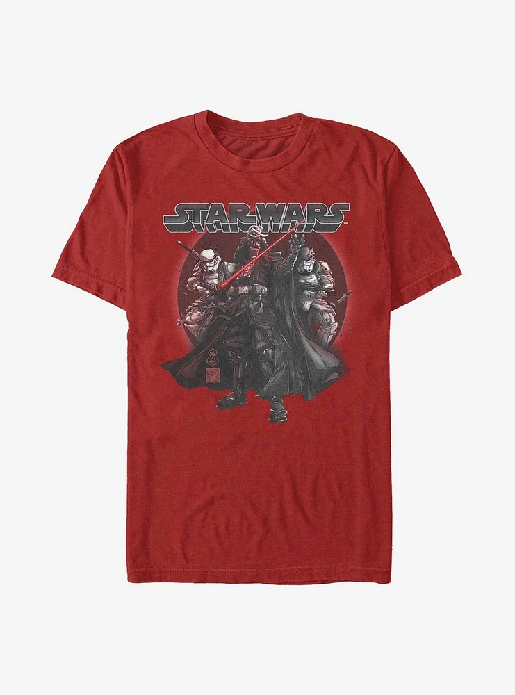Star Wars: Visions Darth Vader & Stormtroopers T-Shirt