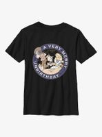 Disney Alice Wonderland Very Merry Unbirthday Youth T-Shirt