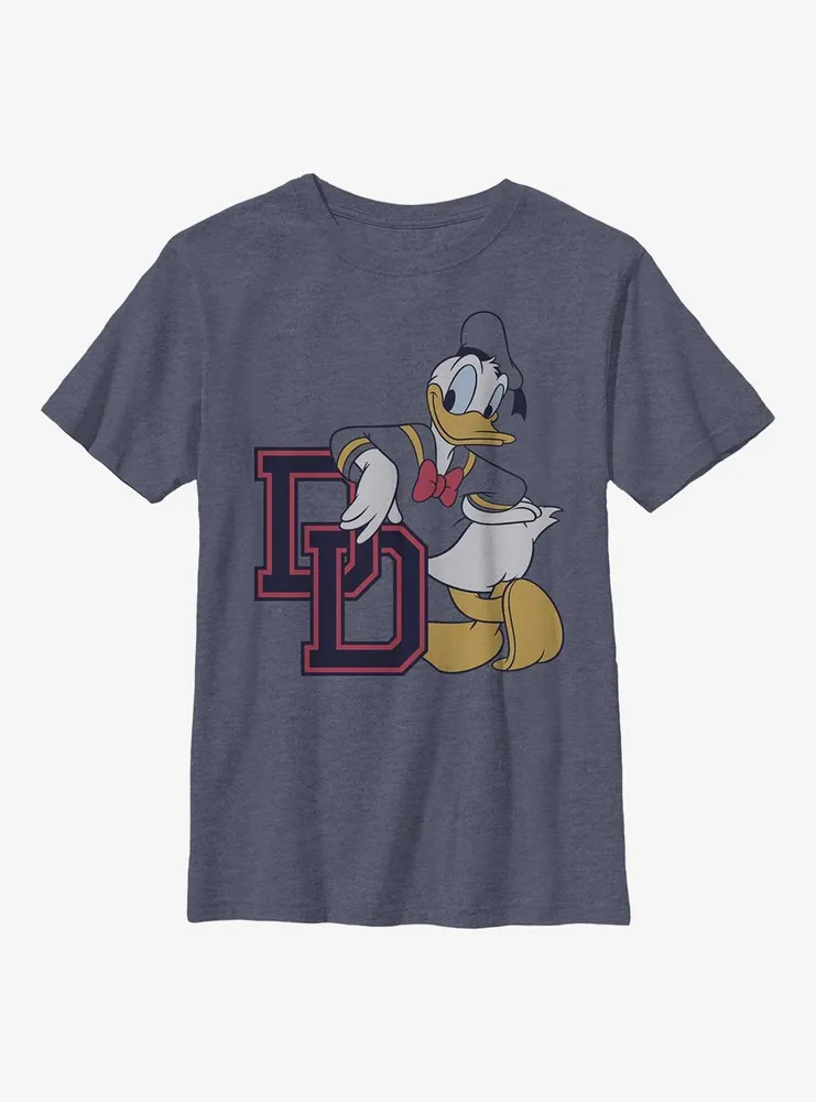 Disney Donald Duck College Dd Youth T-Shirt