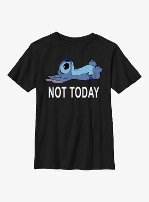 Disney Lilo And Stitch Not Today Youth T-Shirt