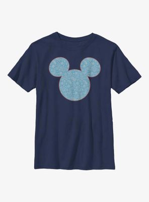 Disney Mickey Mouse Americana Paisley Youth T-Shirt