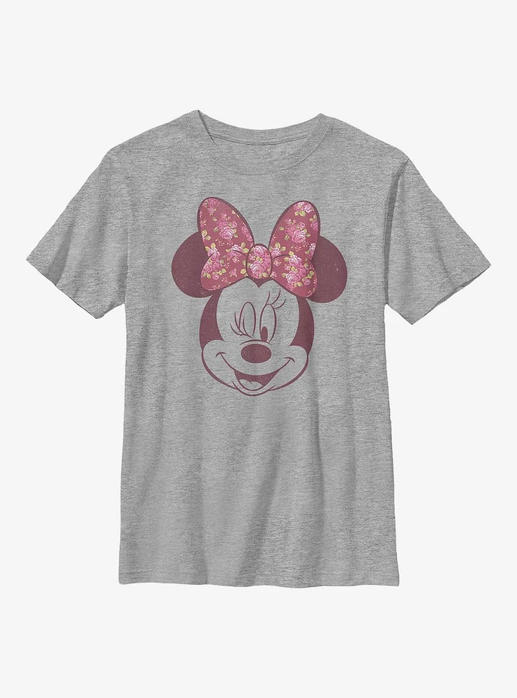 Disney Minnie Mouse Love Rose Youth T-Shirt
